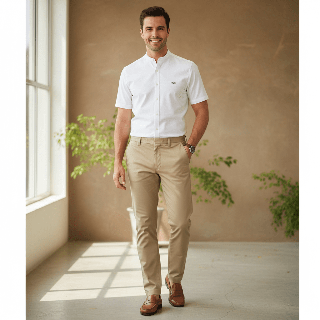 Lacoste white shirts — image 1