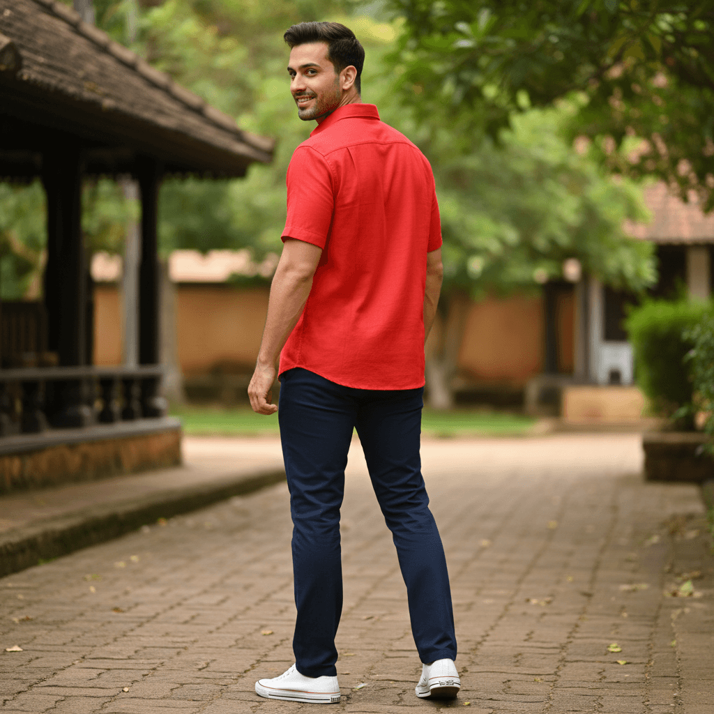 Lacoste red shirts — image 2