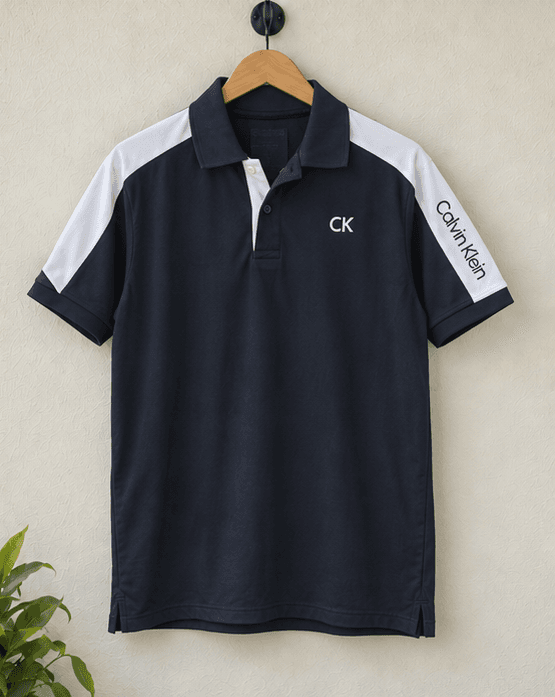 Calvin Klein navy polo shirts — image 4