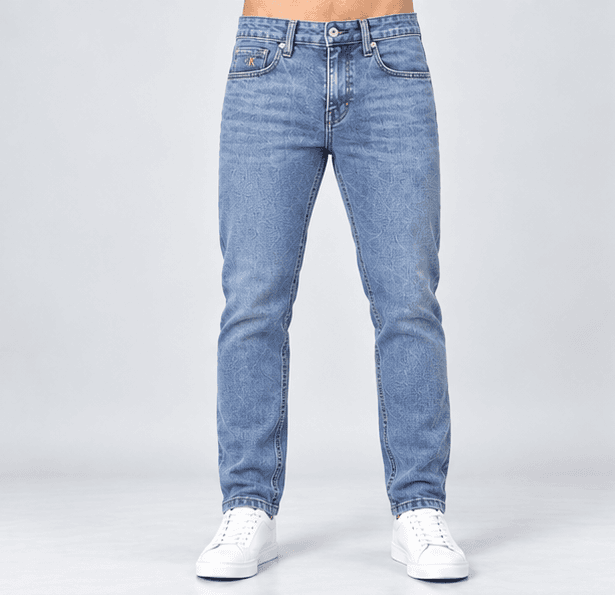 Calvin Klein light wash jeans — image 1