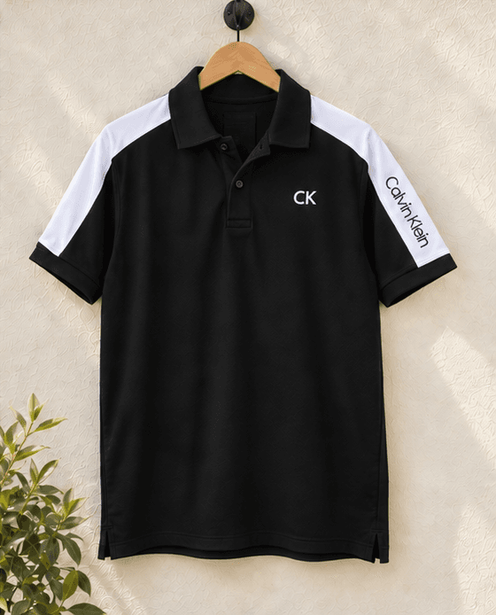 Calvin Klein black polo shirts — image 4