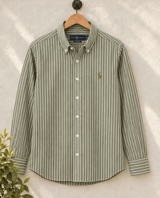 Polo Ralph Lauren sage green shirts — image 5