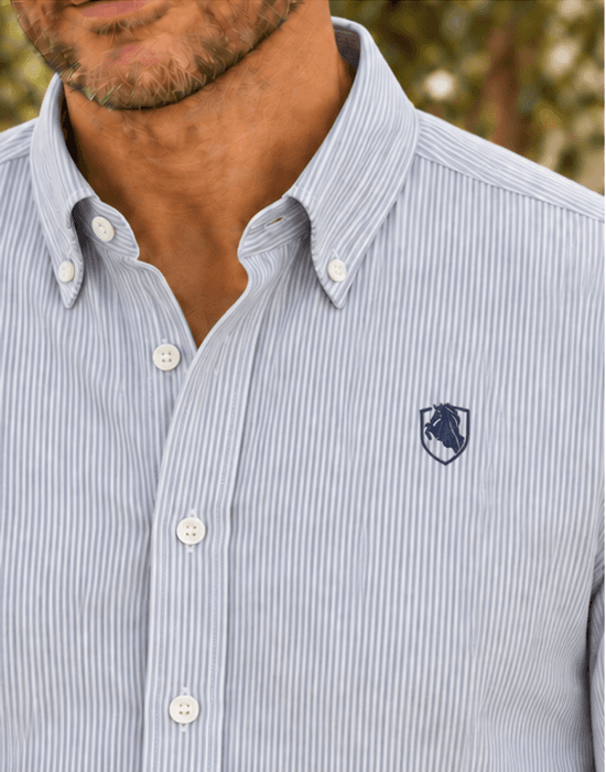 Redvers Buller navy stripe shirts — image 3