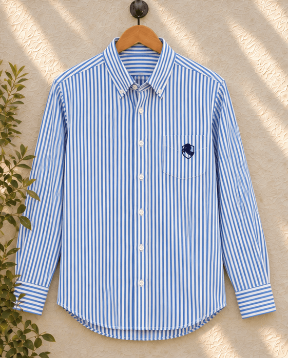 Redvers Buller blue and white striped shirts — image 4