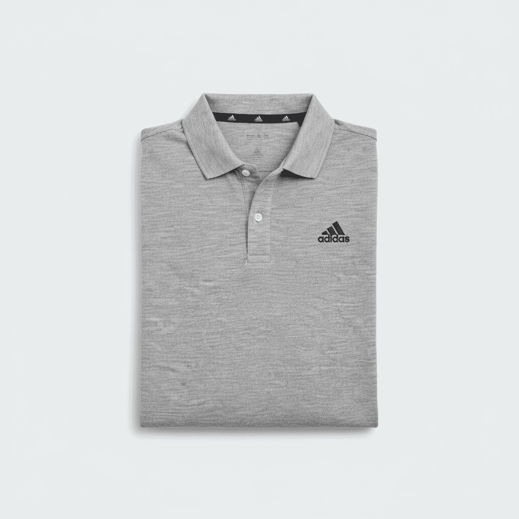 Adidas grey polo shirts — image 4