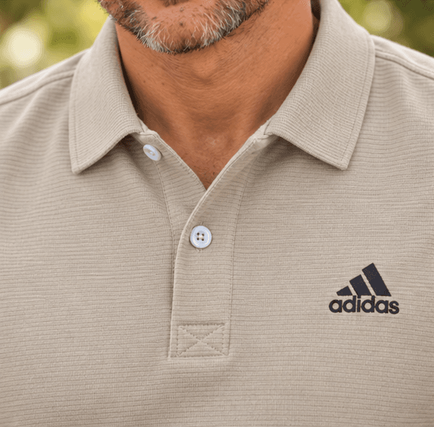 Adidas cream polo shirts — image 3